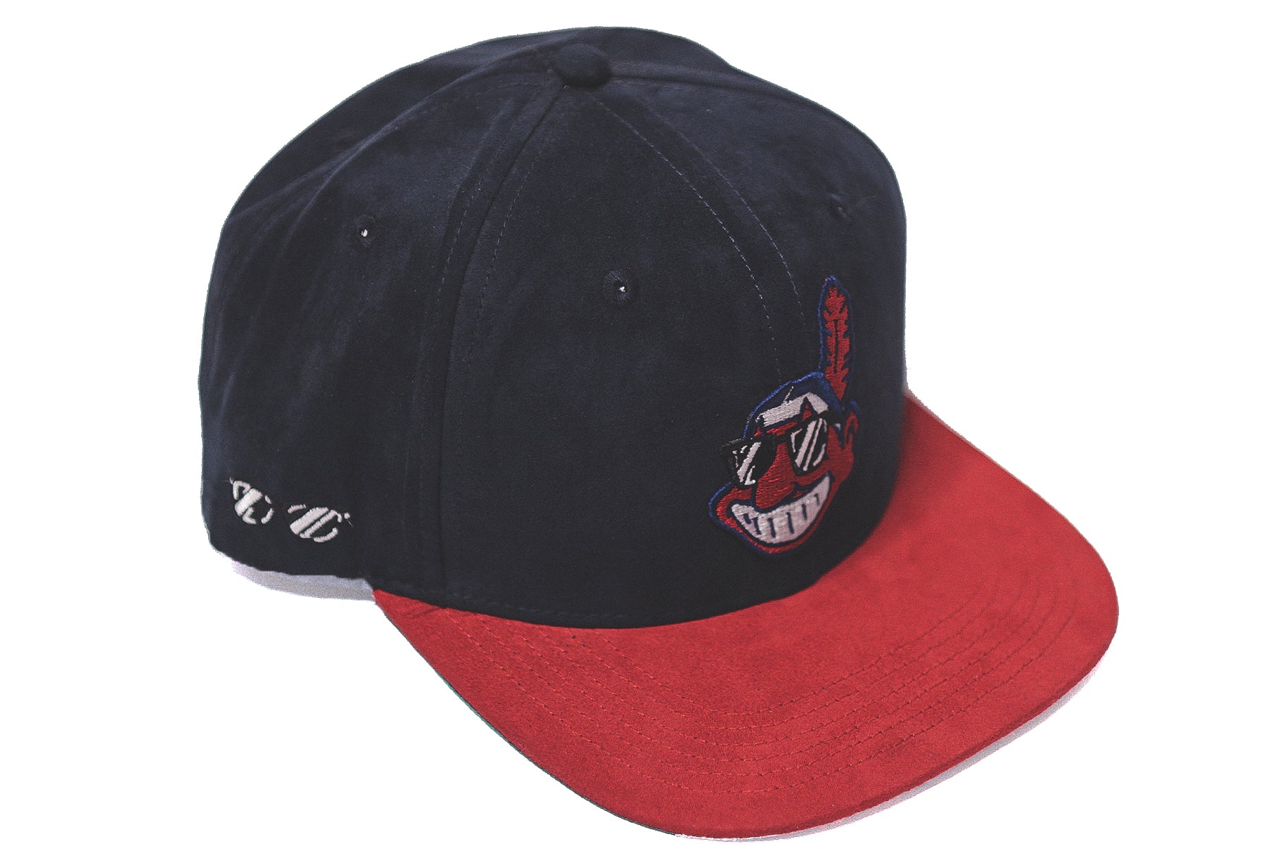 Smooth Suede Indians Snapback