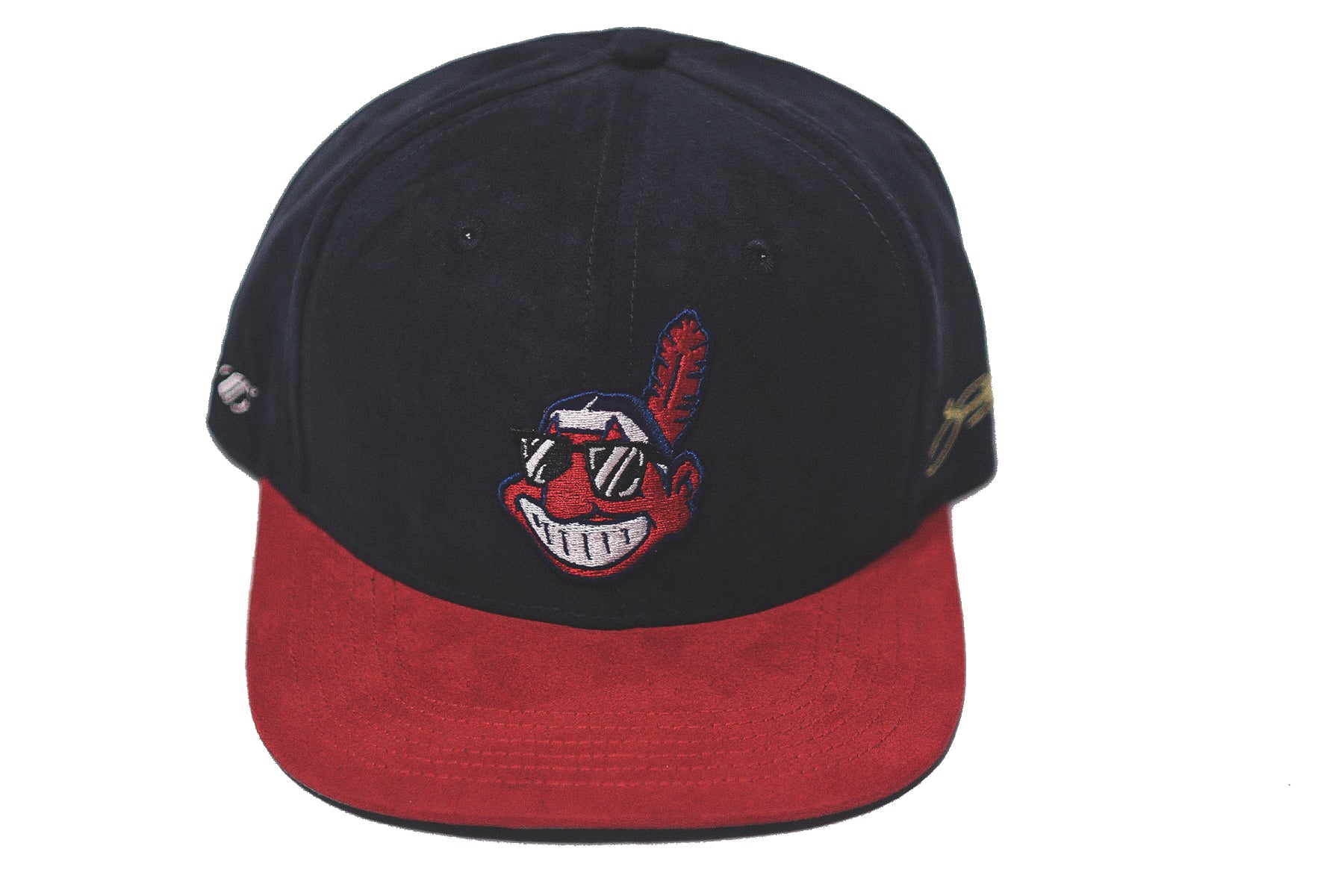 Smooth Suede Indians Snapback